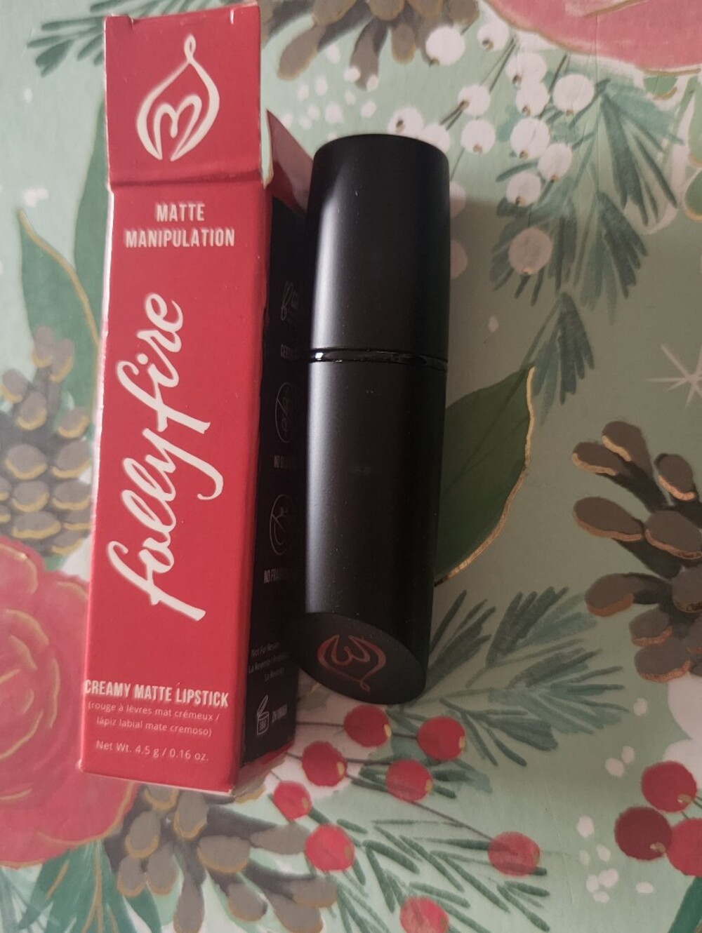 NIB Folly Fire Matte Manipulation Creamy Matte Lipstick - Full Size